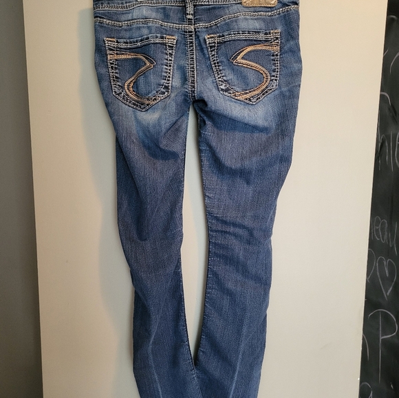 Silver Jean's Women Berkley Size 27x32 - Picture 1 of 4